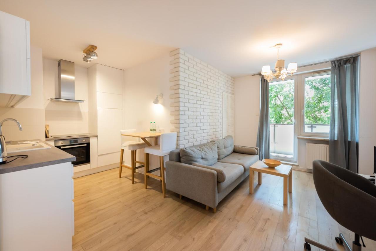 Sluzew Manhattan Place Apartment Varsovia Exterior foto
