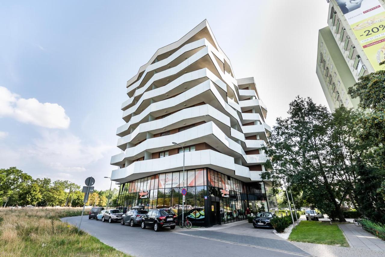 Sluzew Manhattan Place Apartment Varsovia Exterior foto