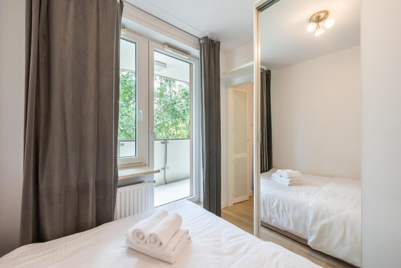 Sluzew Manhattan Place Apartment Varsovia Exterior foto